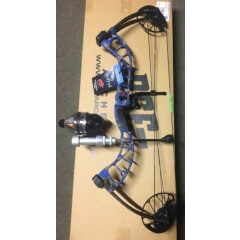 PSE D3 BLUE Bowfishing Compound Bow,FISHING REEL REST FINGERS