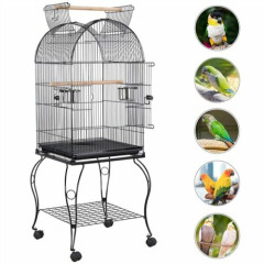59in Open Top Bird Cage Large Medium Parrot Cockatiel Sun Parakeet Conure Cages