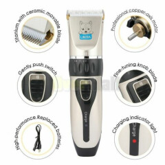 Low Noise Electric Cordless Cat Grooming Trimming Kit Pet Dog Shave Clipper Hair