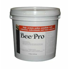 Bee-Pro High Protein Pollen Substitute Pail 10-Pound Premium quality Effective