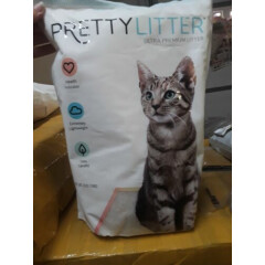 Pretty Litter Ultra Premium Kitty Cat Litter ONE 4 Pound Bag. TOTAL 4 Pounds