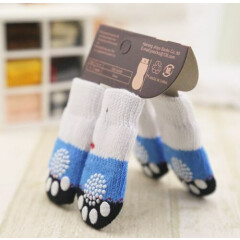 Pet Cat Dog Punny Non-skid Socks Paw Protecters US Seller