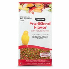 ZUPREEM 230305 Fruitblend X-Small Canary/FInch Food, 14-Ounce
