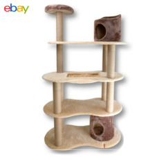 Cat Tree Condo Tower Scratching Post Furniture Posts House Pet Play Large Bed
