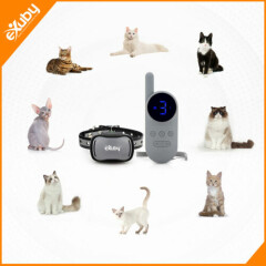 eXuby - Gentle Cat Shock Collar w/Remote & Bell - Designed for Training Cats