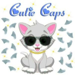 Cutie Caps 40 pack Silver Prism Glitter Soft Nail Guard for Cat Paws / Claws