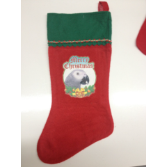 Congo African Grey Parrot Exotic Bird Holiday Christmas Stockings