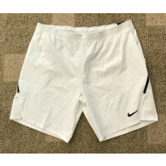 Men's Nike Flex Tennis Shorts White Size XL Athletic Training 887515-100