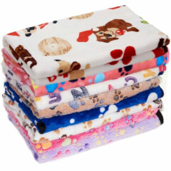 41”x30”Warm Soft Pet Blanket Small Cat Dog Sleep Sofa Kennel Bed Mat Pad Cushion