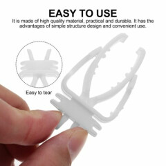 10pcs Bird Cage Food Fixing Clamp Reliable Simple Bird Food Clamp for Bird Cage