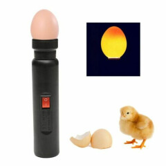 Egg Candler Tester LED Light Chicken Quail Poultry Incubator Brooder Hatching