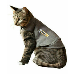 ThunderShirt Anxiety Cat Jacket - Gray, Large (T02-HGL)