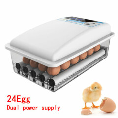 Auto-Turning Digital 110V 24 Eggs Incubator Automatic Hatch Chicken Duck Egg US