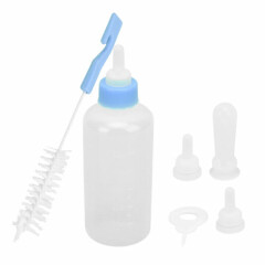 Pet Feeding Bottle Replaceable Silicone Nipple For Newborn Kittens Puppies Ra GR