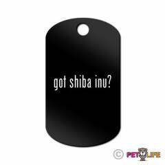 Got Shiba Inu Engraved Keychain GI Tag dog #2 japanese ken Many Colors