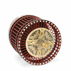 Multifunction Red Sandalwood Classical Cricket Little Insect Grasshopper Cage