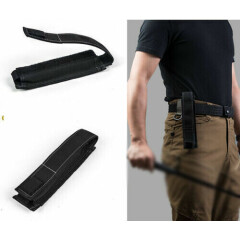 26" Bag Expandable Baton Pouch Pocket For Tactical Combat Crowbar Flashlight