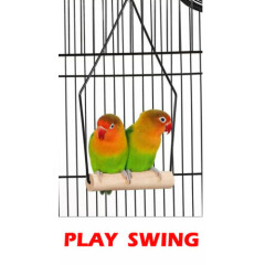 36" Large Bird Flight Cage Play Toy Canary Parakeet Cockatiel LoveBird Finch 