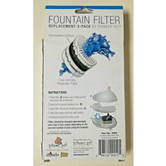 6 Pioneer Pet Replacement Filters Ceramic & Stainless Steel Fountain Two 3 Packs