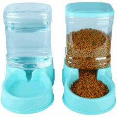 Cat Water Dispenser Pet Dog Food Water Automatic Portable Puppy Supplies Plastic