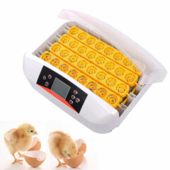 STON 32 Eggs Digital Fully Automatic Incubator Turner Poultry Chicken Duck Birds