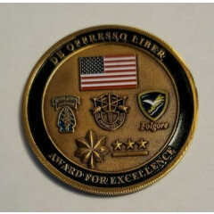 HALO Jumper High Altitude Low Opening Excellence award medallion coin 