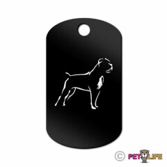 Cane Corso Engraved Keychain GI Tag dog v2 Many Colors