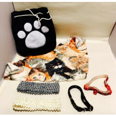 10 Piece Pet Cat Accessories & Bag