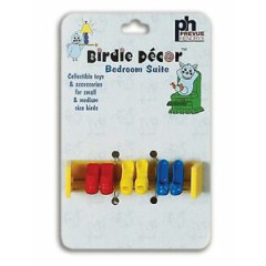 Prevue Hendryx Birdie Decor Shoe Rack Bird Toy - for a Small or Medium Bird
