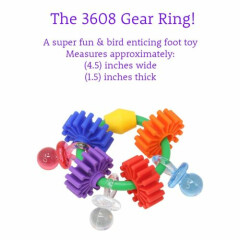 3608 Gear Ring Foot Talon Toy Parrot Birds Toys Craft Part Chewy Conure Amazon