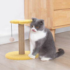 Cat Scratcher Sisal Cat Post for Indoor Pet Kitten Scratch Tower Perch Toy Ball