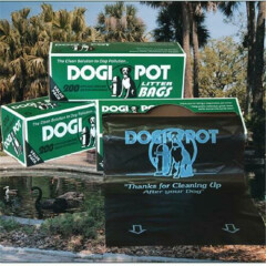Dogipot 1402-30 30 Roll Case Smart Litter Pick-Up Bags- 6000 Bags- Opaque Green