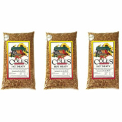 Coles Wild Bird Products, Bird Seed Hot Meats- 10 lbs, 3 Pack
