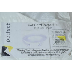 Petfect Dog and Cat 7ft Cord Protector- Protects Your Pets From Chewing Through