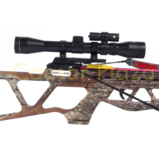 180 lb Black / Camouflage Camo Hunting Crossbow Bow +4x20 Scope +7 Arrows 150 80 image {21}
