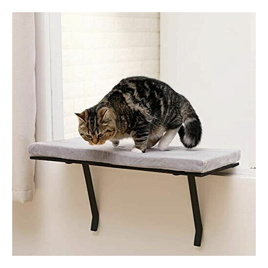 Sweetgo Cat Window Perch-Mounted Shelf Bed for cat-Funny Sleep DIY Kitty Sill... image {1}