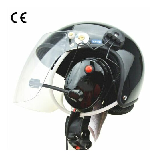 EN966 Certificated High Noisecancelling Paramotor helmet PPG Helmet 4Size/colour Thumb {1}