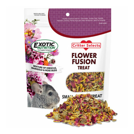 Flower Fusion Treat (0.88 oz) - Healthy & Natural - Prairie Dog, Rabbit, Degu image {1}