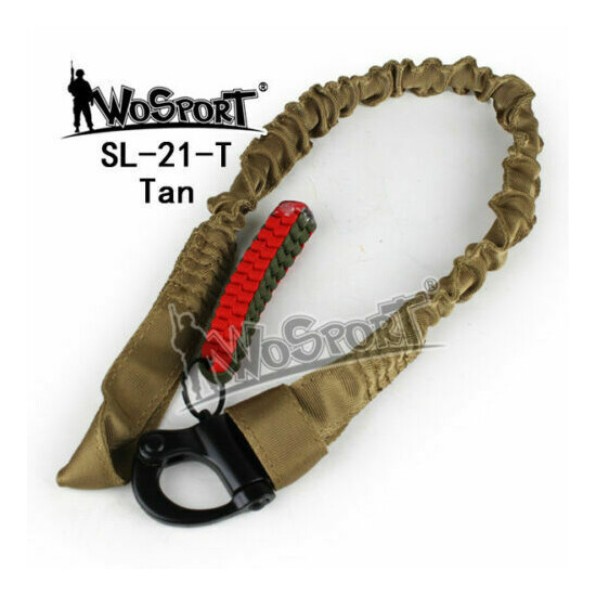Hunting Military Safe Lanyard Strap Quick Release Rope Tactical Protect Sling image {17}