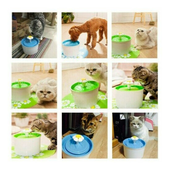 8Pcs Pet Water Fountain Filter Activated Carbon Dog Cat Water Feeder filter HOT image {2}