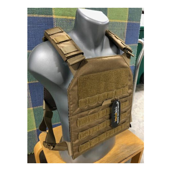 Level IIIA+ 3A+ Body Armor FLAT | PLATE CARRIER | Bullet Proof Vest BAM REBEL -C image {3}