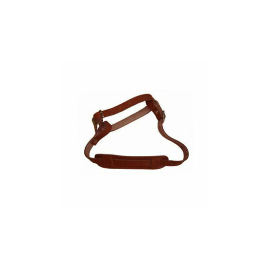 CAROL TRADITIONAL ARCHERY LEATHER BOW SLING AA412BROWN image {1}