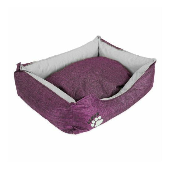 Outdoor Dog Bed for Dogs - Durable Waterproof Sofa Dog Bed with Sides image {3}