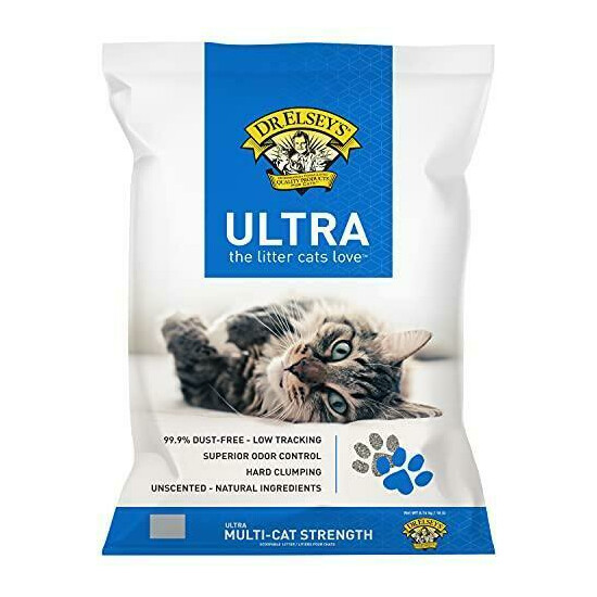 Dr. Elsey's Precious Cat Ultra Cat Litter, 18 pound bag image {1}