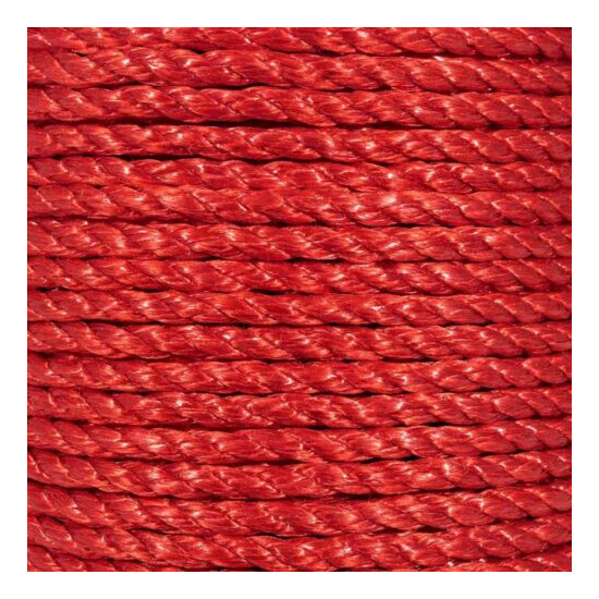 Golberg Twisted Polypropylene Rope - Water Chemical & Oil Resistance - USA Made image {5}