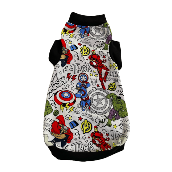 Sphynx Cat Shirt Marvel Heroes - Clothes Clothing Cotton Coat Jumper Vest Top  image {2}