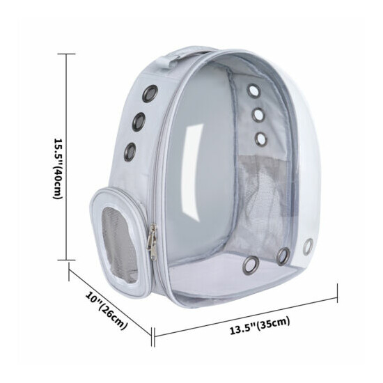 Dog Cat Backpack Carrier Bubble Pet Outdoor Travel Space Capsule Astronaut Bag image {2}
