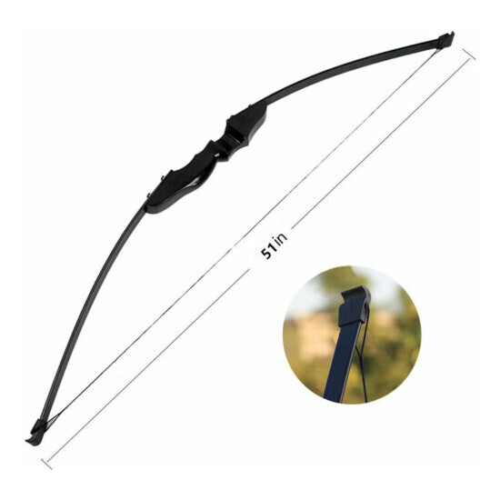 30/40lbs Archery Takedown Recurve Bow 51" Right Hand + 12Pcs 26"/28"/30" Arrows image {19}