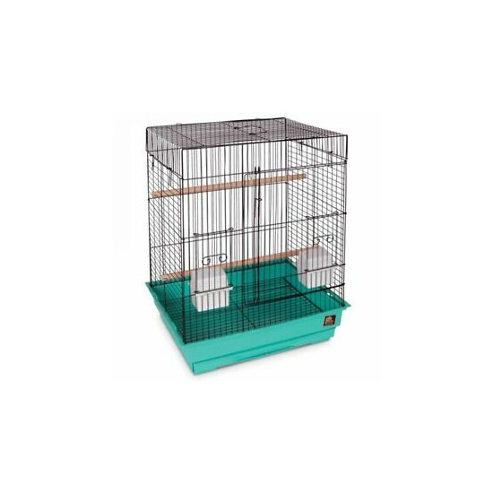 Prevue 41814 Square Top Bird Cage 18" x 14" x 23" Assorted image {1}