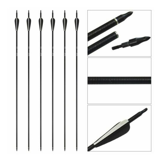 30-50lb 56" Archery Takedown Recurve Bow Set Hunting Arrows Right Hand Adult image {6}